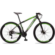 Bicicleta Aro 29 Dropp Aluminum 24 Vel Câmbio Traseiro Shimano Freio a Disco Bike MTB Alumínio-Unissex