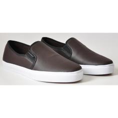 Tênis Casual Iate Slip on Sem Cadarço Calce Facil Macio Confort-Unissex