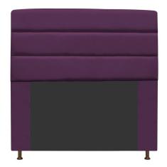 Cabeceira Turim 160 Cm Queen Size Suede Roxo