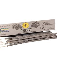 Incenso Krishna Massala Brasil Benjoim 10 Varetas