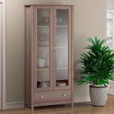 Cristaleira 2 Portas 1 Gaveta Ditália E-954 Diamond