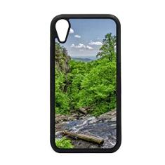 Capa para iPhone XR Stream Green Forestry Science Nature Scenery para Apple Cover Phone Protection