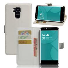 DOOGEE Y6 Capa, carteira flip de couro PU premium com compartimento para cartão, suporte e fecho magnético [capa interior TPU à prova de choque] Compatível com DOOGEE Y6
