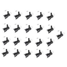 Kit 21 Spot Trilho Perfilado Eletro calha Par20 Bulbo OL4 - Hiperlight