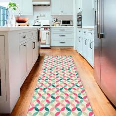 Tapete Passadeira de Cozinha Lincy Antiderrapante-60 x 180 - Style Bra