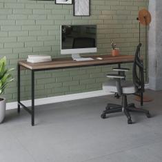 Escrivaninha 180cm Estilo Industrial Diretor Active Yescasa