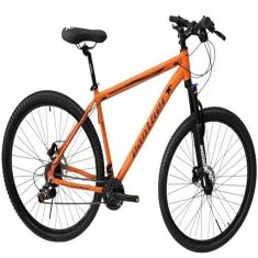 Bicicleta Aro 29 Panther Magno Laranja 24v Hidráulico Cambios Shimano