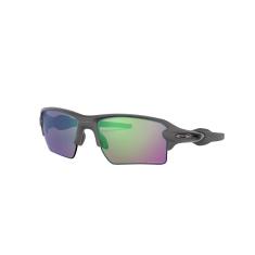 Óculos de Sol Oakley Flak 2.0 Xl 0OO9188 9188F3 Tam 59 / Cinza Escuro - Lentes Prizm Road Jade