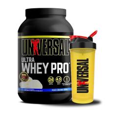 Whey Protein 3W Ultra Whey Hidrolisado - Isolado - Concentrado 900g + Coqueteleira 600ml - Universal-Unissex