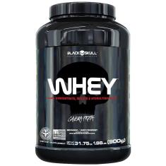 Whey Protein (Wpi, Wpc, Wph) - 900G - Black Skull-Unissex
