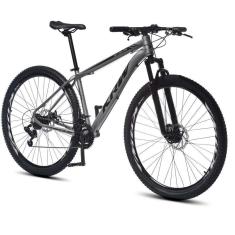 Bicicleta Aro 29 KRW Alumínio Shimano TZ 24 Vel Suspensão Freio a Disco Mountain bike Ltx S40-Unissex