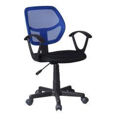 Cadeira Basic Mesh Azul Just Home Collection