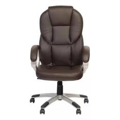Cadeira Presidente Marrom Importada 150 Kg 124x67x65 Cm