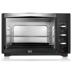 Forno Elétrico Bel 38 Litros com Função Timer 1600W Preto BEL38D - 127V