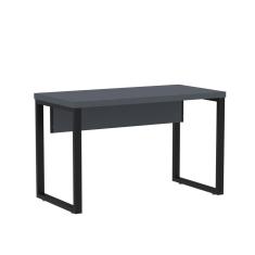 Mesa de Escritório Madeira 1500x700x750mm M150/70pe40tub Grafito/Preto