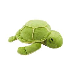 Pelúcia Tartaruga Marinha Verde 30cm - Olhos de Plástico - Fofy Toys