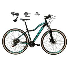 Bicicleta Feminina Aro 29 Ksw Mwza Alumínio Câmbio Shimano Alívio e Al