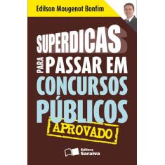 Livro - Superdicas para passar em concursos públicos