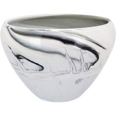 Majorelle Cachepô GS Internacional Branco 5x24cm Cerâmica