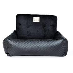 Cama Auto para Cachorro e Gato Pet - Bichinho Chic, Preto, P