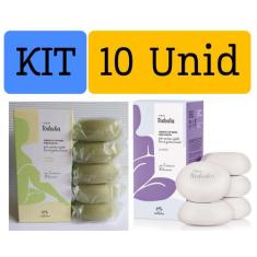 Kit 2 caixas de sabonete Natura Tododia Alecrim e sálvia e Algodão - t