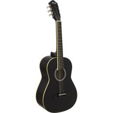 Violão Eletroacústico Kids de Aço tcg 360 A eq Preto Thomaz