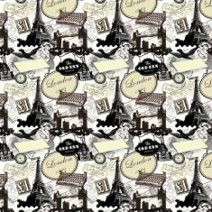 Papel De Parede Carta Correio Pombo Londres Autocolante Sala