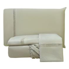 Jogo De Cama Lençol King Apolo Micropercal 300 Fios - Verde