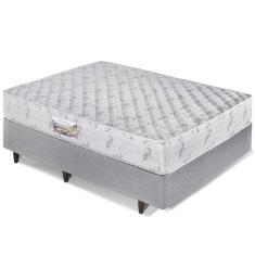 Cama Box Herval Casal Cannes, 64x138x188 cm, Bordado, Espuma D33