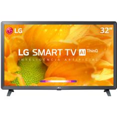 Smart TV Led 32'' LG 32LM625 HD Thinq AI Conversor Digital Integrado 3 HDMI 2 USB Wi-Fi