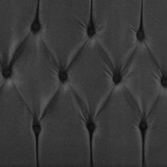 Cabeceira Casal 1,40m Madrid Suede Cinza Dal Poz Estofados