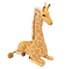 Fofy Toys Girafa Realista Deitado 55cm - Pelúcia