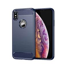 Capas para iPhone XS Max.Caso básico,Botão de pressão flexível / 360 ° Proteção completa,Anti-fingerpirnts
