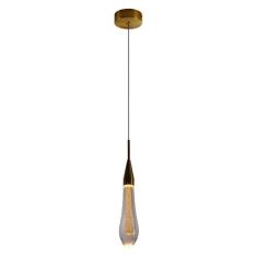 Pendente Mini Aimee Ouro Led 2w 27cm 2700k Starlux Zr037 St2069 - Star
