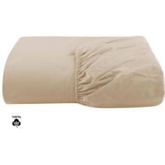 Lençol Avulso Com Elástico Queen Size 100% Algodão Percal 200 Fios Col