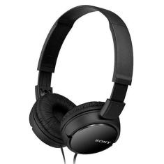 Fone de Ouvido Sony MDR-ZX110/BC Protetores Giratórios Preto