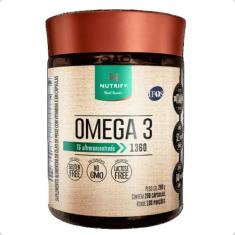 Ômega 3 TG Ultra Concentrado 1360mg 200 Capsulas Nutrify, Natural