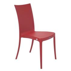 Cadeira Plastica Monobloco Laura Vermelha - Tramontina