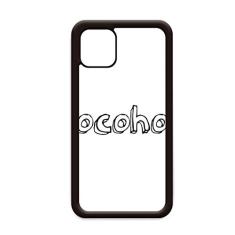 Capa elegante de chocolate para iPhone 11 Pro Max para Apple Mobile Case Shell