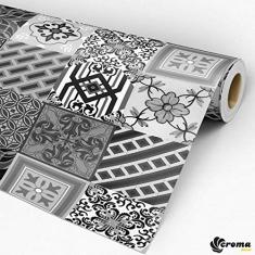 Papel de Parede Autoadesivo Azulejo - 23