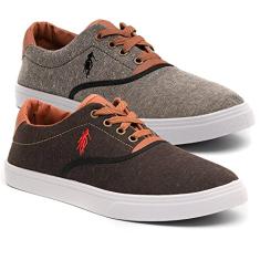 kit 2 tenis masculino casual sapatenis da polo up