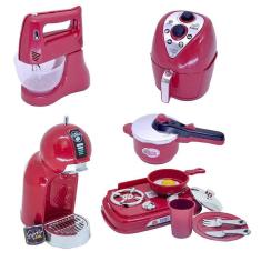 Kit Cozinha Infantil Chef Air Fryer Panela Batedeira 11Pç