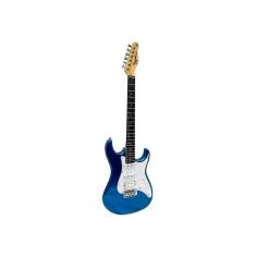 Guitarra Elétrica Tagima Tw Series Tg-520 De Tília Metallic Blue Metálico Com Diapasão De Madeira Técnica