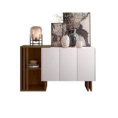 Aparador Buffet Para Sala De Jantar 1 31m Com 3 Portas Berlim