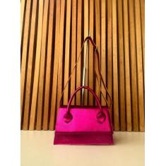 Bolsa Feminina Bag Pequena Alça Transversal Mão - SLEEP SHOES, Pink, 2