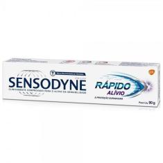 Creme dental sensodyne rápido alívio com flúor 90G