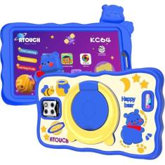 Tablet Infantil 64GB Android 13  4GB RAM Quadcore, Câmera 4MP, WiFi, Y