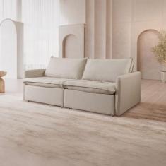 Sofá Cama Retrátil 2 Lugares 200cm Califórnia - Zurc Decor