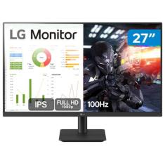 Monitor LG 27" Full HD Gaming 100hz 5ms - 27MS500-B.AWZM, 27"