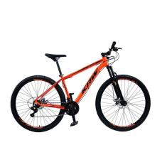 Bicicleta Aro 29 KRW Alumínio Shimano 24 Velocidades Freio Disco Hidráulico Suspensão Dianteira S61-Unissex